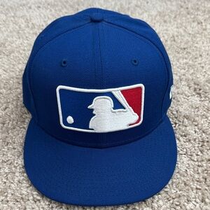 New Era Blue MLB Logo Cap
